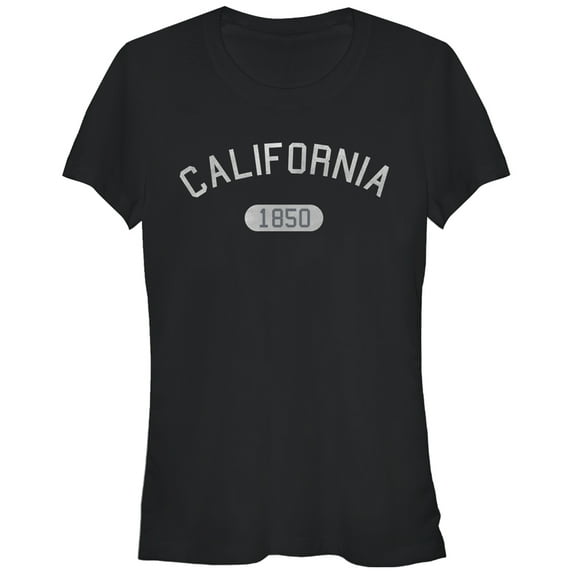 Junior's Lost Gods Cali 1850 Graphic Tee Black X Large