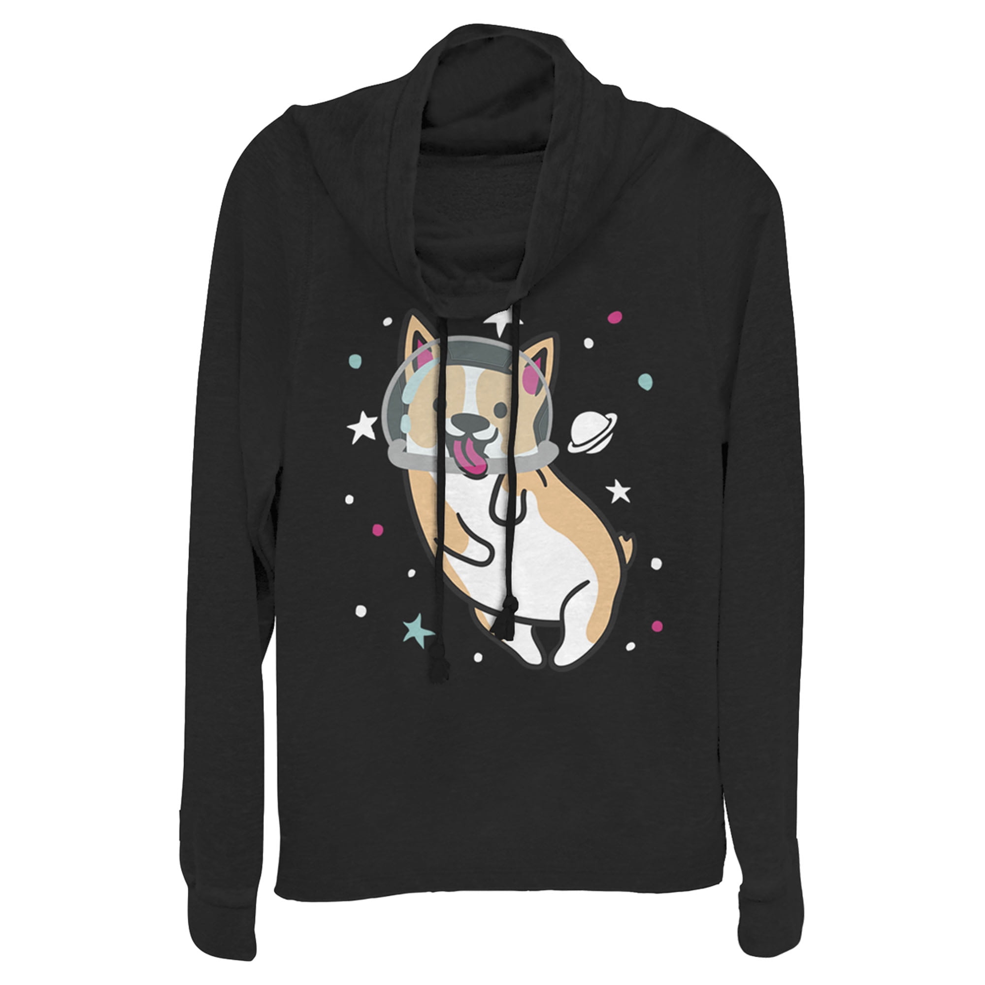 Black dog cheap cowl neck sweatshirt