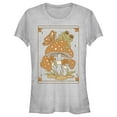 thumbnail image 1 of Junior's Lost Gods Frog and Mushroom Tarot  Graphic Tee Athletic Heather X Large, 1 of 3