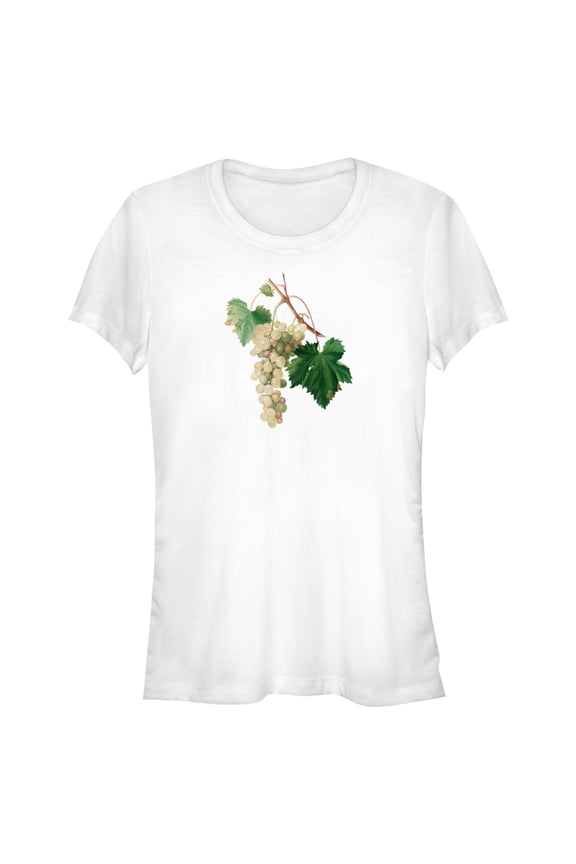 Junior's Lost Gods Green Grapes Graphic T-Shirt