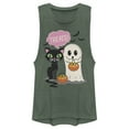 thumbnail image 1 of Junior's Lost Gods Halloween Treat Friends  Festival Muscle Graphic Tee Pine Green Heather Medium, 1 of 4