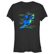 Juniors Lost Gods Hockey Player Graphic Tee Black Large