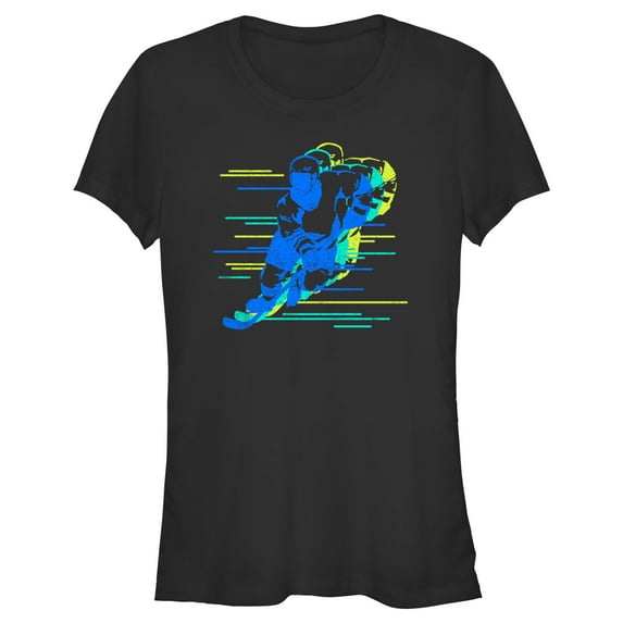 Junior's Lost Gods Hockey Player Graphic Tee Black Medium