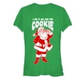 thumbnail image 1 of Junior's Lost Gods I Did it all for the Cookie  Graphic Tee Kelly Large, 1 of 2