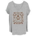 thumbnail image 1 of Junior's Lost Gods Just Be Kind  Graphic Tee Heather Gray 2X, 1 of 4