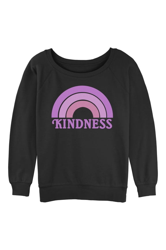 Junior's Lost Gods Kindness Rainbow Sweatshirt