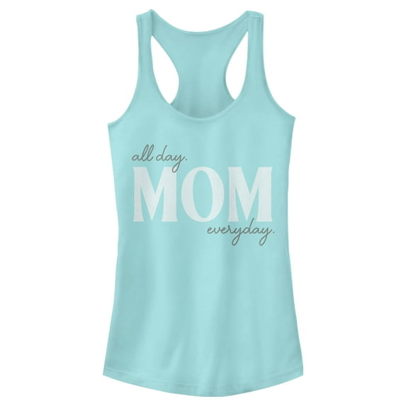 Junior's Lost Gods Mom Everyday Racerback Tank Top Cancun Small