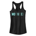 thumbnail image 1 of Junior's Lost Gods Motivated Move Text  Racerback Tank Top, 1 of 5