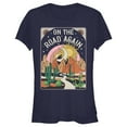 thumbnail image 1 of Junior's Lost Gods On the Road Again  Graphic Tee Navy Blue 2X Large, 1 of 3