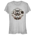 thumbnail image 1 of Junior's Lost Gods Positive Energy Moths Graphic Tee Athletic Heather Small, 1 of 3