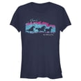 thumbnail image 1 of Junior's Lost Gods Run Wild and Free  Graphic Tee Navy Blue Large, 1 of 3