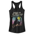 thumbnail image 1 of Junior's Lost Gods Saddle Up Buttercup Racerback Tank Top Black X Small, 1 of 5