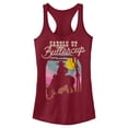 thumbnail image 1 of Junior's Lost Gods Saddle Up Buttercup Racerback Tank Top Scarlet 2X Large, 1 of 4