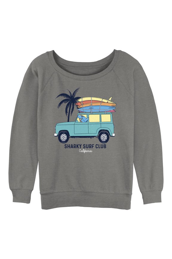 Junior's Lost Gods Sharky Surf Club Sweatshirt