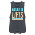 thumbnail image 1 of Junior's Lost Gods This Girl Lifts  Festival Muscle Graphic T-Shirt, 1 of 4