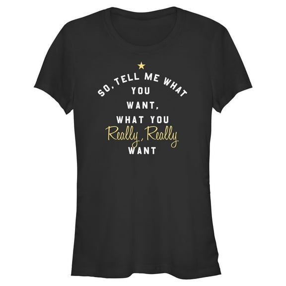 Junior's Lost Gods What You Want Tree Graphic Tee Black X Large