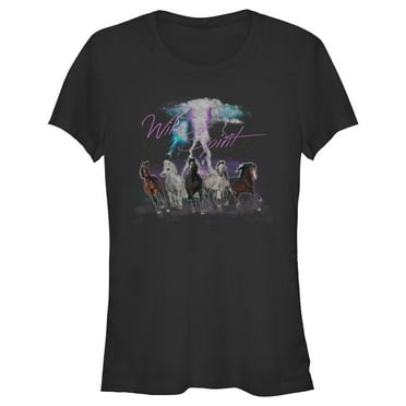Junior's Lost Gods Wild Spirit  Graphic Tee Black Large