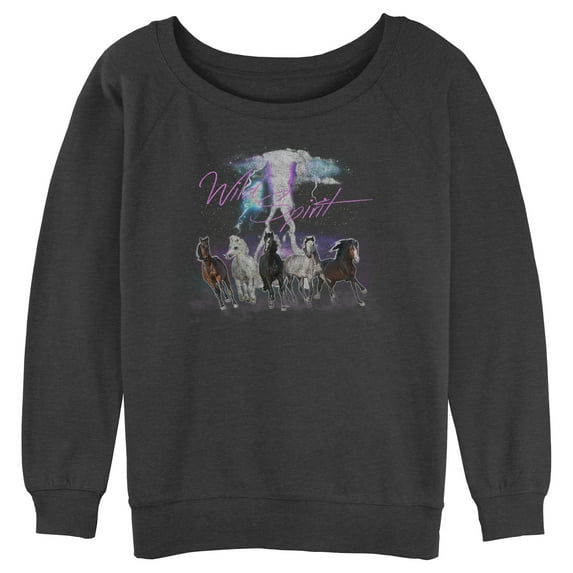 Junior's Lost Gods Wild Spirit Sweatshirt Charcoal Heather Small