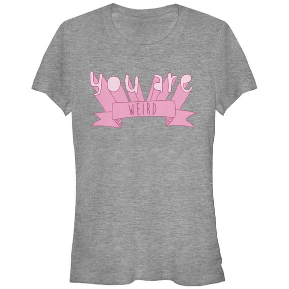 Junior's Lost Gods You Are Weird  Graphic Tee Athletic Heather 2X Large