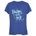 thumbnail image 1 of Junior's Luca Swim With Me Sea Monsters  Graphic Tee Royal Blue Small, 1 of 3