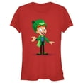 thumbnail image 1 of Junior's Lucky Charms Mascot Portrait  Graphic Tee Red 2X Large, 1 of 3