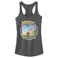 thumbnail image 1 of Junior's MTV Old School Logo Racerback Tank Top Charcoal Medium, 1 of 3
