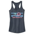 thumbnail image 1 of Junior's MTV Spring Break 1981 Sunset  Racerback Tank Top Indigo Medium, 1 of 3