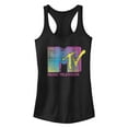thumbnail image 1 of Junior's MTV Stripe Logo  Racerback Tank Top, 1 of 5