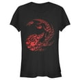 thumbnail image 1 of Junior's Magic: The Gathering Mana Decorative Fireball Symbol  Graphic Tee Black X Large, 1 of 2