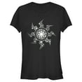 thumbnail image 1 of Junior's Magic: The Gathering Mana Decorative Sun Symbol  Graphic Tee Black Medium, 1 of 2