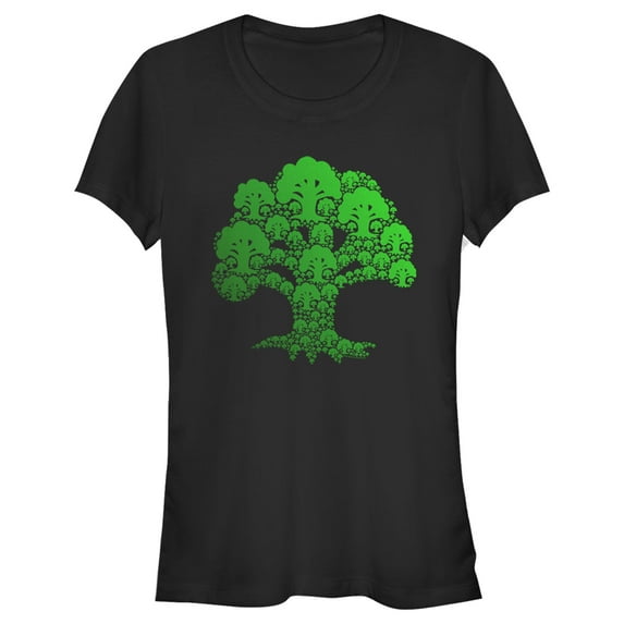 Junior's Magic: The Gathering Mana Decorative Tree Symbol Graphic Tee Black Small