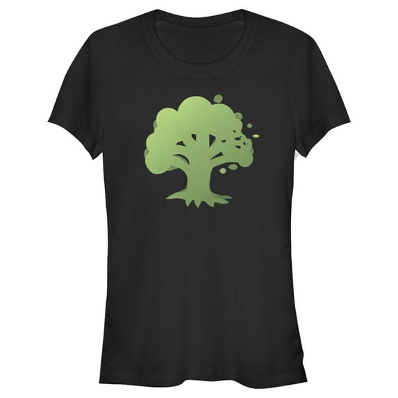 Junior's Magic: The Gathering Mana Tree Symbol Graphic Tee Black Medium