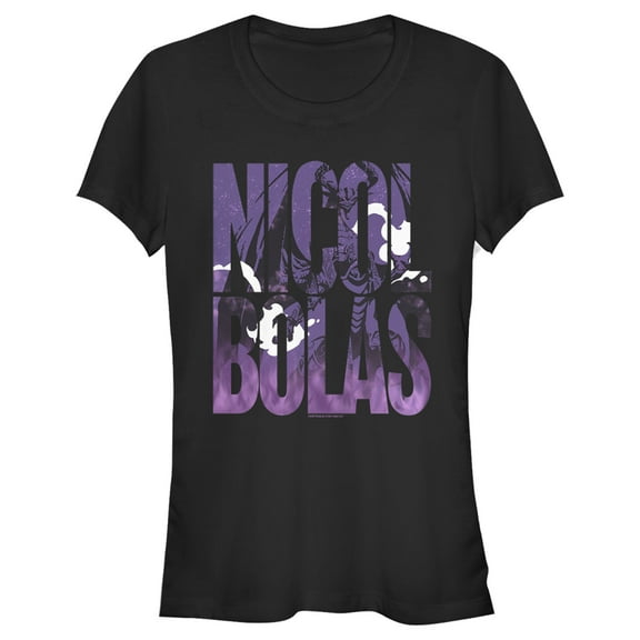 Junior's Magic: The Gathering Nicol Bolas Text  Graphic Tee Black Medium