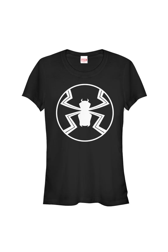 Junior's Marvel Agent Venom Logo Graphic Tee Black Large