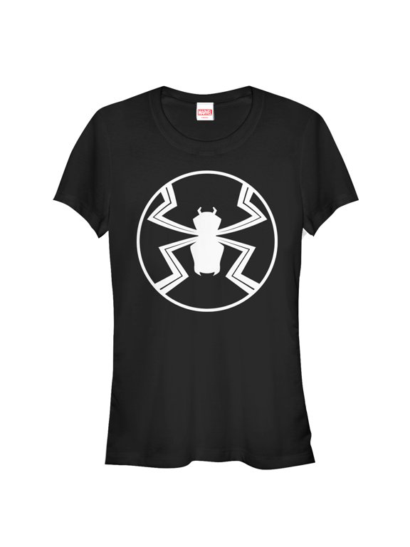 Junior's Marvel Agent Venom Logo Graphic Tee Black Medium