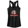 thumbnail image 1 of Junior's Marvel Ant-Man and the Wasp Glitch Racerback Tank Top Black 2X Large, 1 of 4