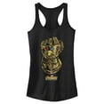 thumbnail image 1 of Junior's Marvel Avengers: Avengers: Infinity War Power Gauntlet  Racerback Tank Top Black Medium, 1 of 4