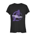 thumbnail image 1 of Junior's Marvel Avengers: Endgame Avenge Fallen Dust  Graphic Tee Black 2X Large, 1 of 2