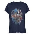 thumbnail image 1 of Junior's Marvel Avengers: Endgame Captain America's Team  Graphic Tee Navy Blue 2X Large, 1 of 2