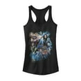 thumbnail image 1 of Junior's Marvel Avengers: Endgame Heroine Poster  Racerback Tank Top Black X Small, 1 of 4