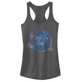 thumbnail image 1 of Junior's Marvel Avengers: Endgame Smudged Logo  Racerback Tank Top Charcoal Large, 1 of 3