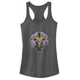 thumbnail image 1 of Junior's Marvel Avengers: Endgame Thanos Flight Racerback Tank Top Charcoal X Large, 1 of 3
