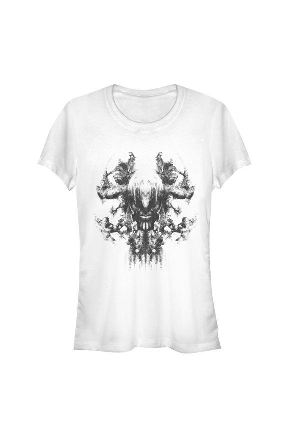 Junior's Marvel Avengers: Endgame Thanos Inkblot Test  Graphic Tee White Medium