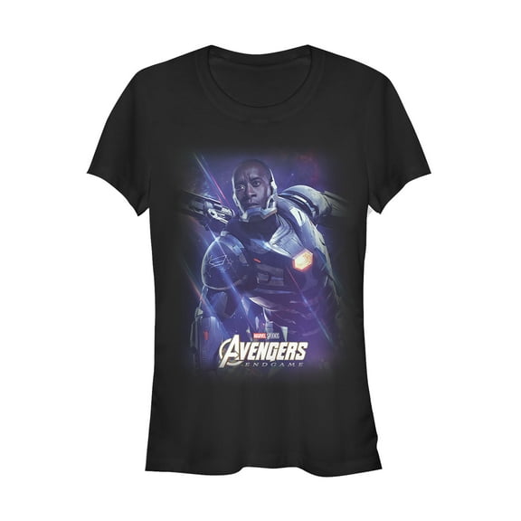 Junior's Marvel Avengers: Endgame War Machine Streaks  Graphic Tee Black X Large