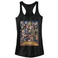 thumbnail image 1 of Junior's Marvel Avengers: Infinity War Hero Collage Racerback Tank Top Black X Large, 1 of 4