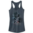 thumbnail image 1 of Junior's Marvel Black Panther 2018 Character View  Racerback Tank Top Indigo X Large, 1 of 3