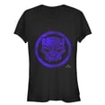 thumbnail image 1 of Junior's Marvel Black Panther 2018 Ember Mask Graphic Tee Black X Large, 1 of 2
