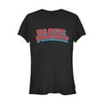 thumbnail image 1 of Junior's Marvel Black Panther Retro Logo  Graphic Tee Black X Large, 1 of 2