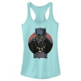 thumbnail image 1 of Junior's Marvel Black Panther Retro  Racerback Tank Top Cancun X Large, 1 of 3