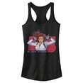 thumbnail image 1 of Junior's Marvel Black Widow Avenger Hero  Racerback Tank Top Black 2X Large, 1 of 4